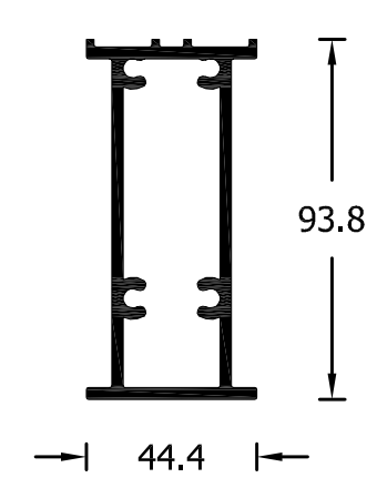 100x50 Reinforced Profile